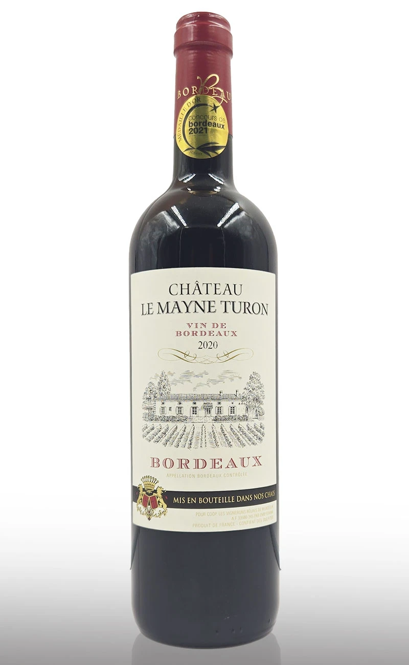 Vin rosu sec, Bordeaux Chateau Le Mayne Turon
